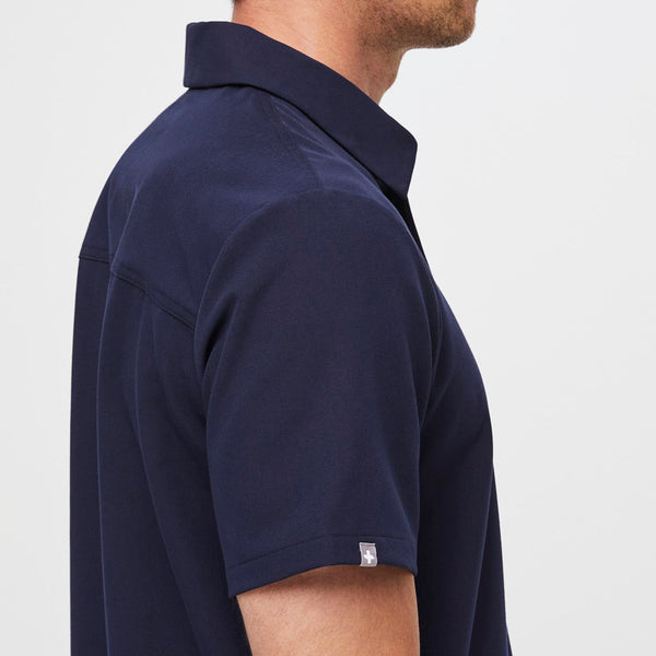 men's Navy Lima Classic Shortsleeve - Cargo ScrubPolo™