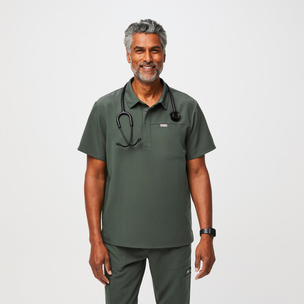 men's Moss Lima - Shortsleeve ScrubPolo™