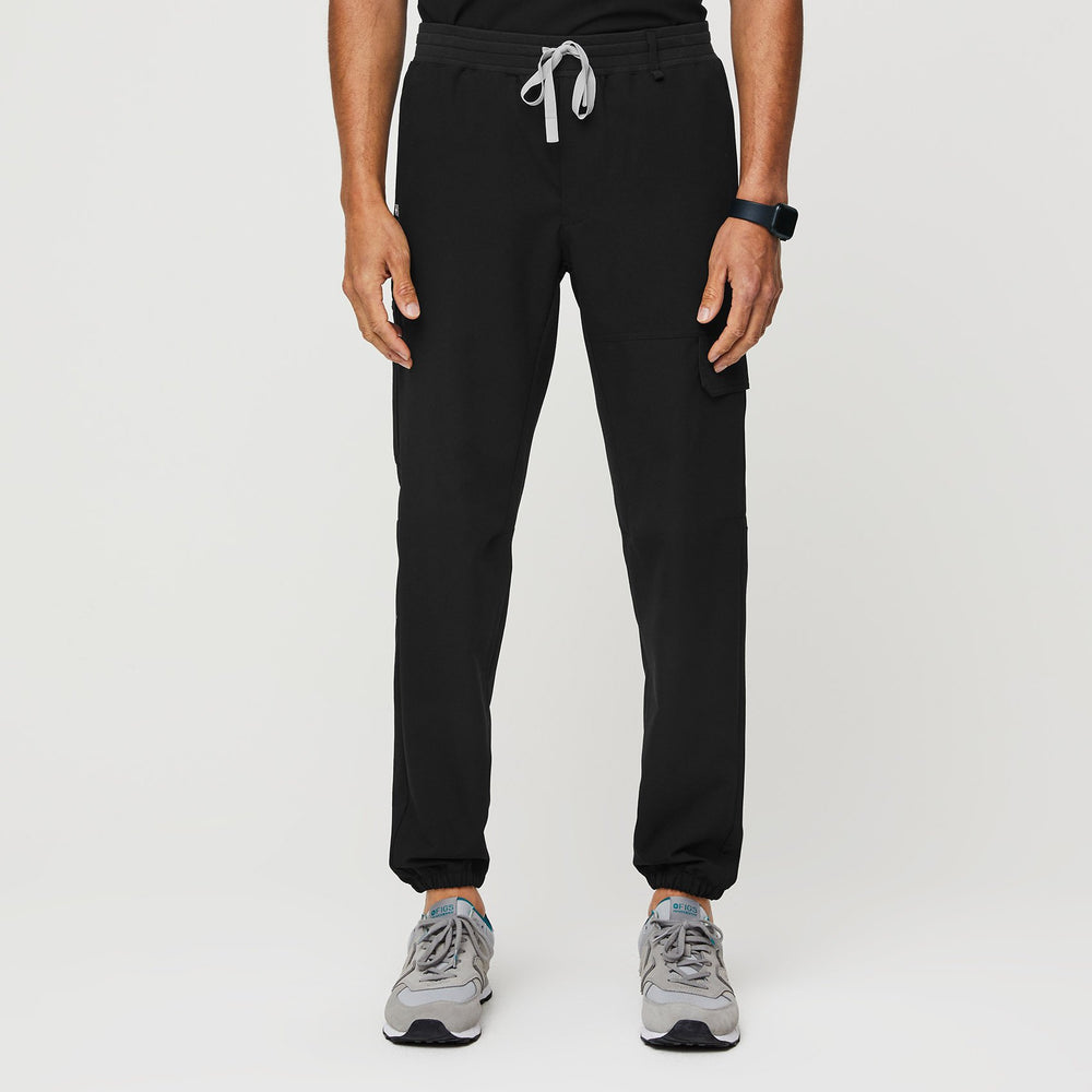 men's Black Managua - Classic Jogger Scrub Pants