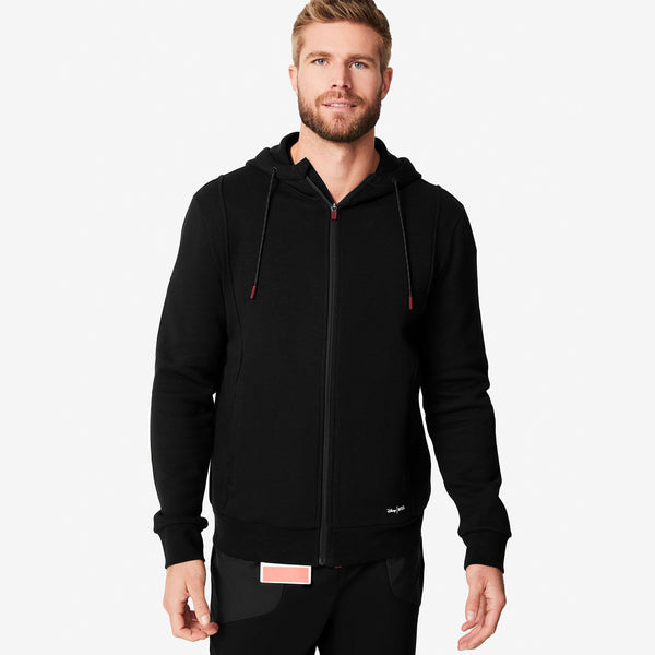 men's Black Mickey Mouse Oh Boy Hoodie