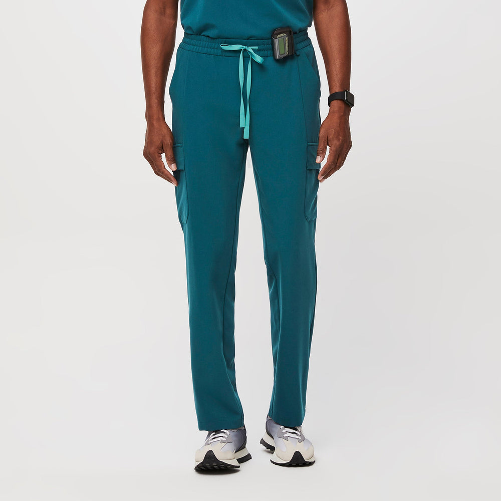 men's Caribbean Blue Classic Namiro - Cargo Scrub Pants