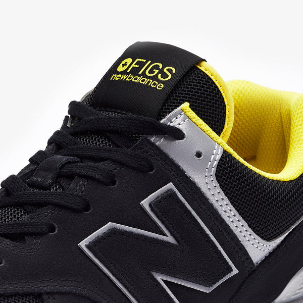 Black FIGS | New Balance Men's 574