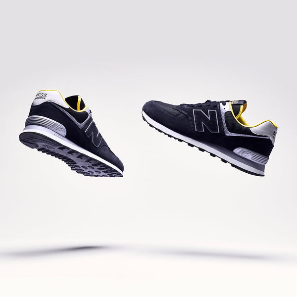 Black FIGS | New Balance Men's 574