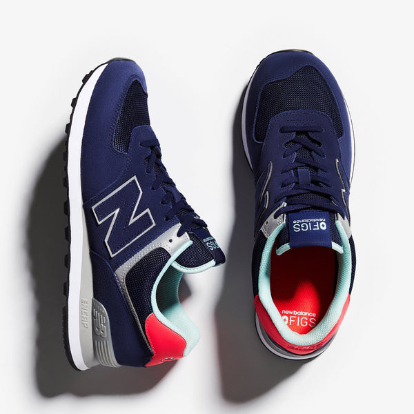 Navy FIGS | New Balance Men's 574