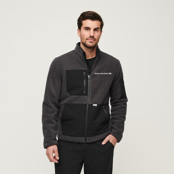 men's Dark Charcoal On-Shift™ - Sherpa Jacket