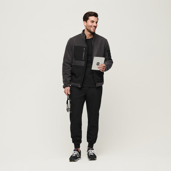 men's Dark Charcoal On-Shift™ - Sherpa Jacket