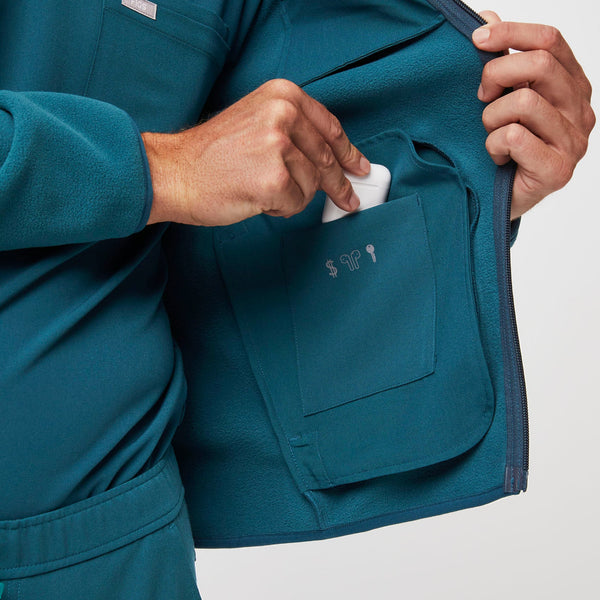 Men's Caribbean Blue On-Shift™ - Fleece Jacket