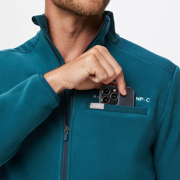 Men's Caribbean Blue On-Shift™ - Fleece Jacket