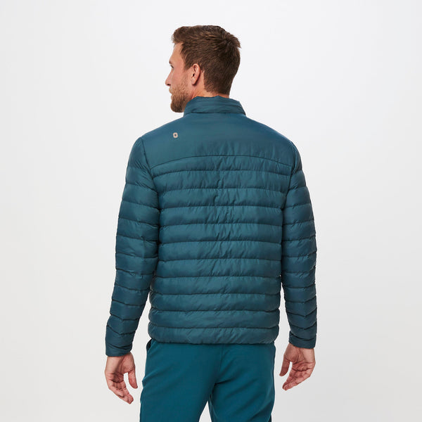 men's Caribbean Blue On-Shift™ Packable - Puffer Jacket