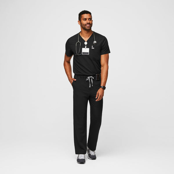 men's Black Pisco™ Basic Scrub Pants (3XL - 6XL)