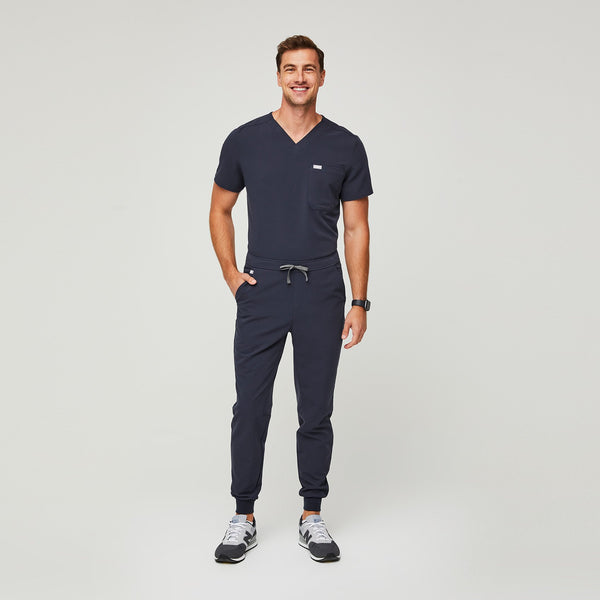 men's Quiet Navy Slim Tansen™ - Short Jogger Scrub Pants