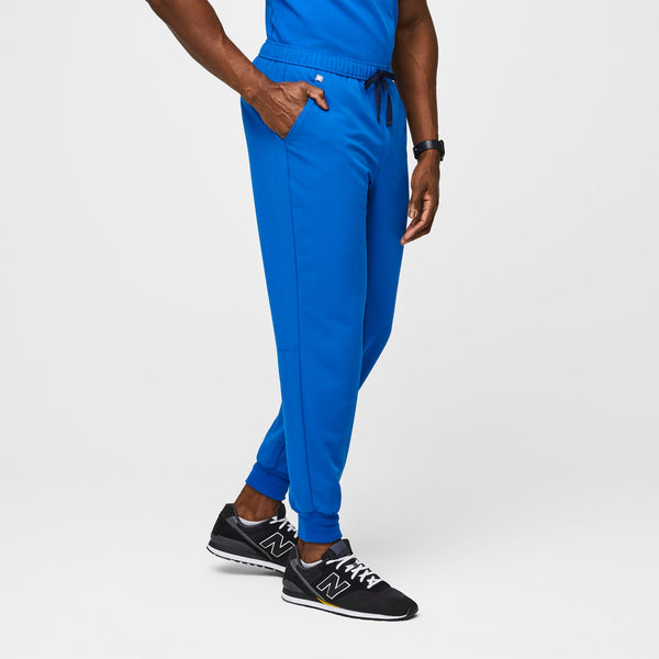 Men's Royal Blue Tansen™ - Short Jogger Scrub Pants