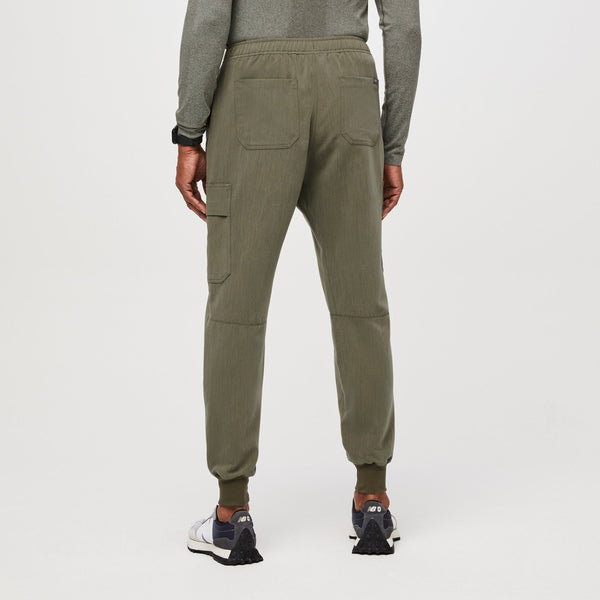 men's Heather Olive Classic Tansen™ Utility - Cargo Jogger Scrub Pants