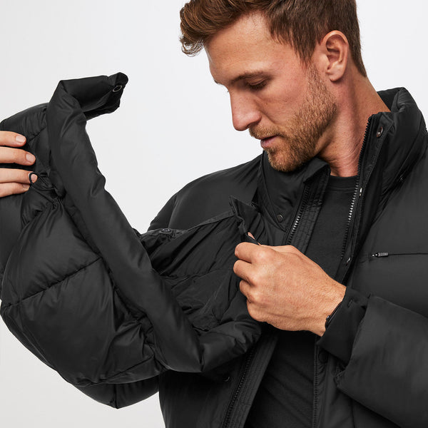 men's Black Zahn Puffer