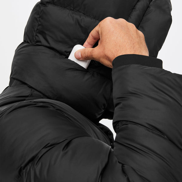 men's Black Zahn Puffer