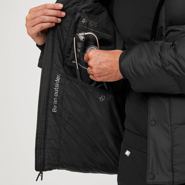 men's Black Zahn Puffer