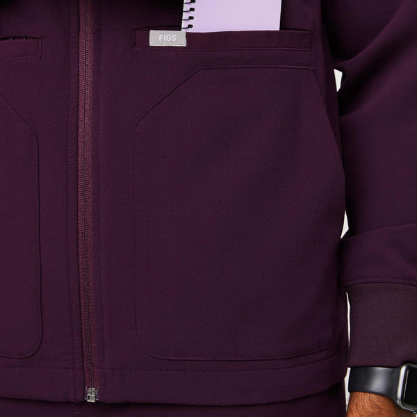 men's Deep Purple Zapote 2.0 - Scrub Jacket