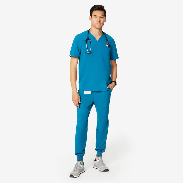 men's Alps Blue Cobar - Raglan Scrub Top