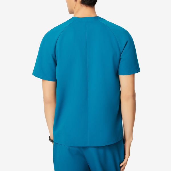 men's Alps Blue Cobar - Raglan Scrub Top