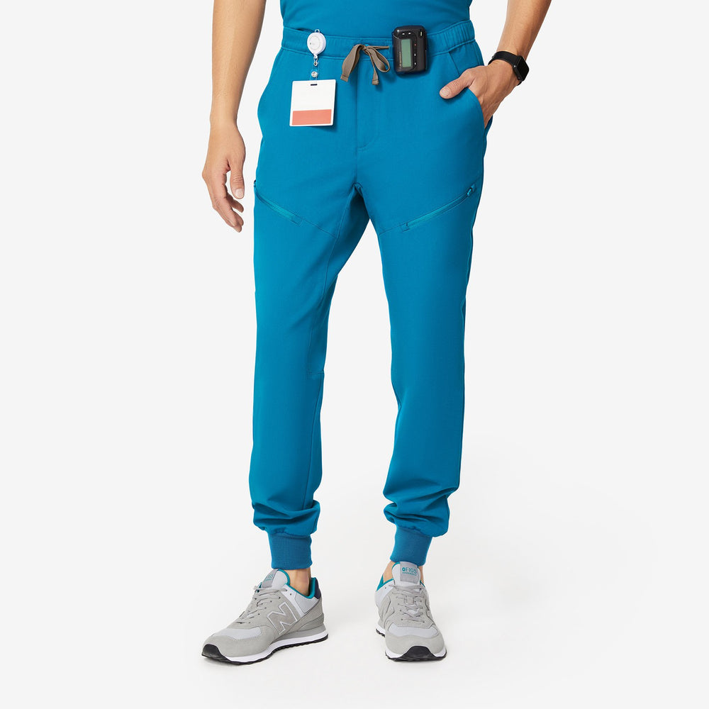 men's Alps Blue Tansen - Zip Jogger Scrub Pants