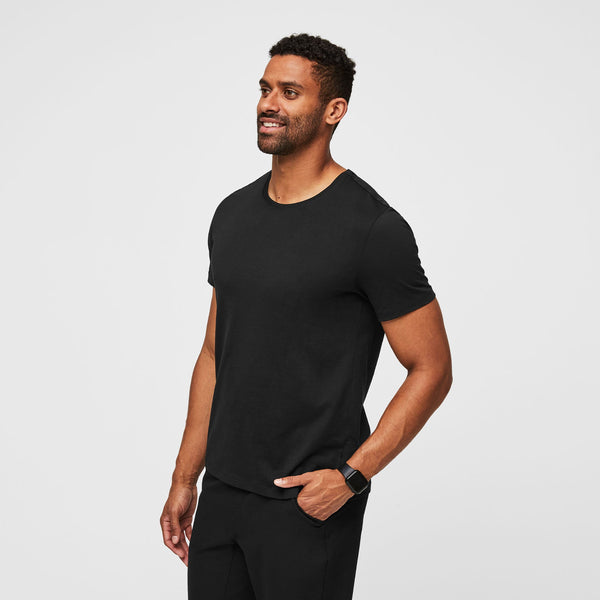 Men's Black Supersoft - Shortsleeve Underscrub