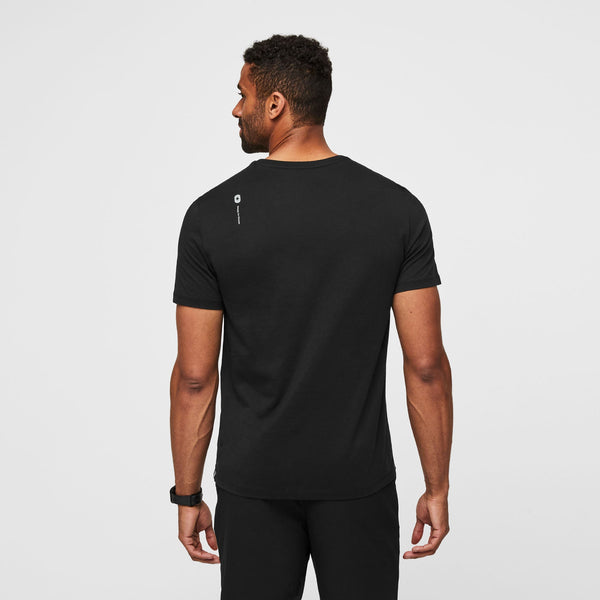 Men's Black Supersoft - Shortsleeve Underscrub