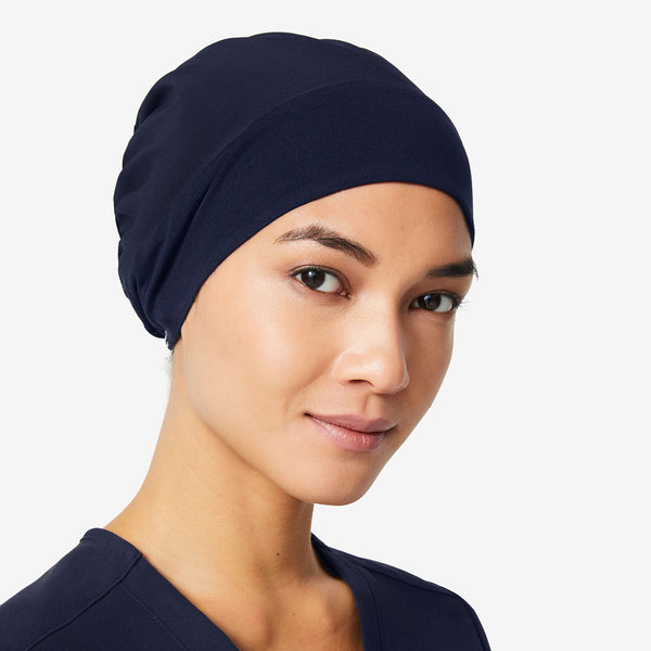 Navy Modern - Expandable Scrub Cap