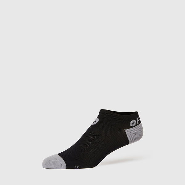 Men's Black Solid Ankle Socks