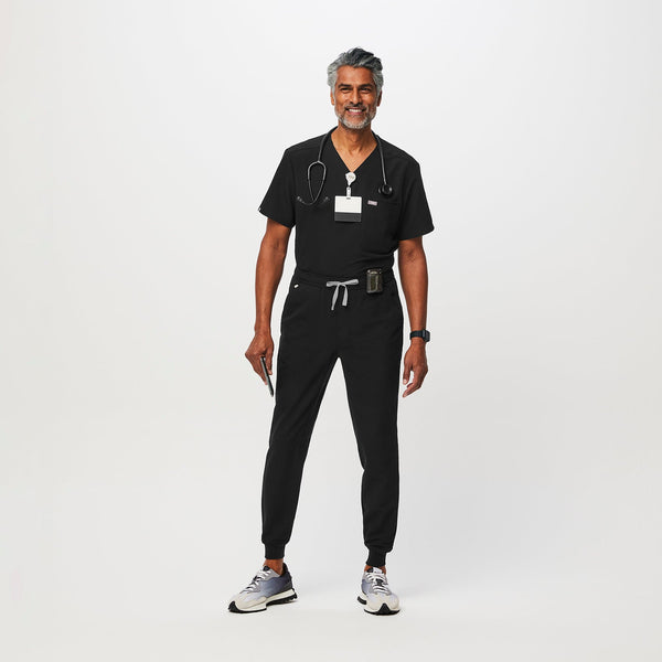 men's Black Slim Tansen™ - Jogger Scrub Pants