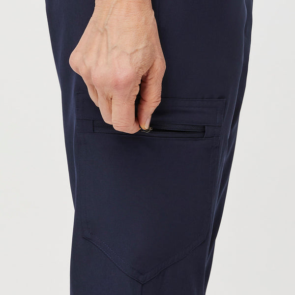 women's Navy FREEx™ Lined Zamora™ High Waisted - Jogger Scrub Pants