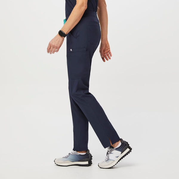 women's Navy FREEx™ Lined Yola™ - Skinny Scrub Pants 2.0