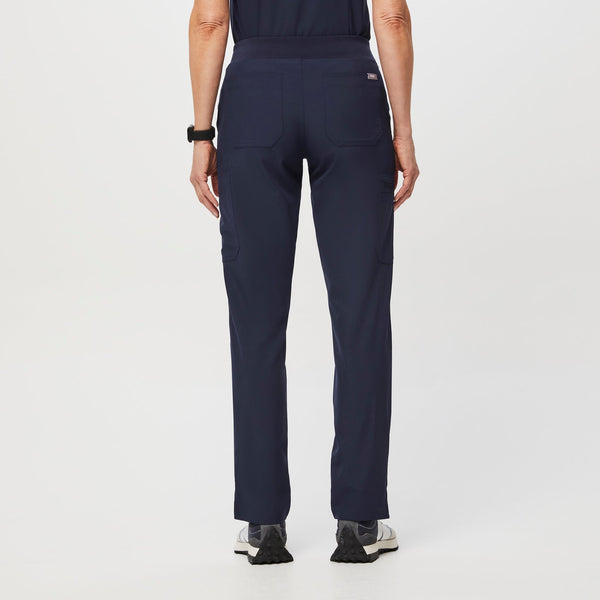 women's Navy FREEx™ Lined Yola™ - Skinny Scrub Pants 2.0