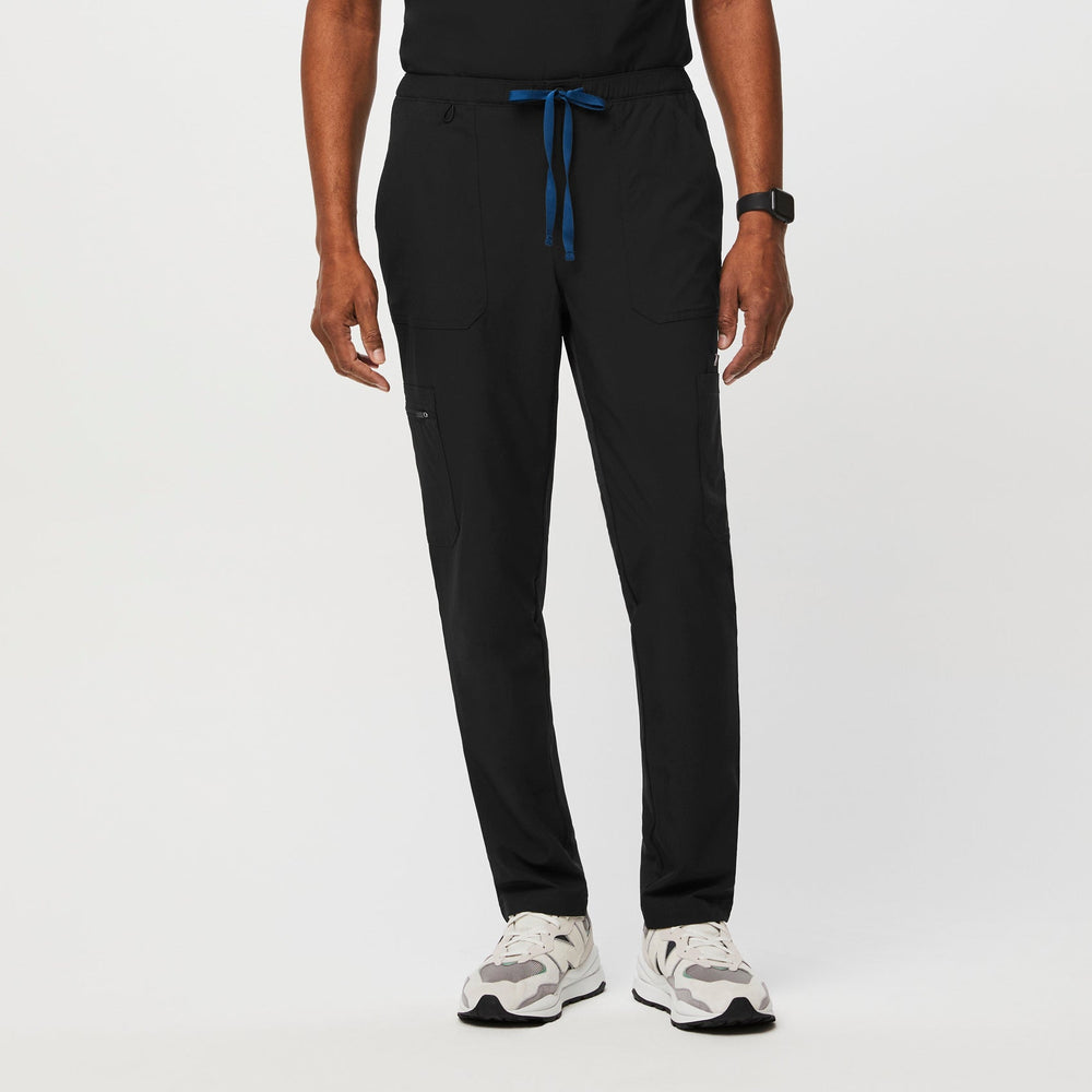 men's Black Slim Cairo™ FREEx™ Lined - Tall Cargo Scrub Pants