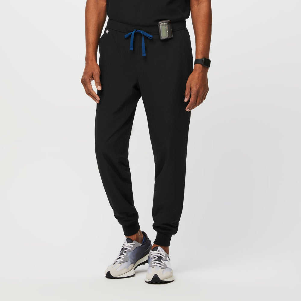 men's Black Tansen™ FREEx™ Lined - Tall Jogger Scrub Pants