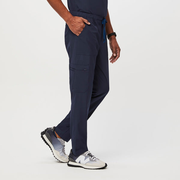 men's Navy Slim Cairo™ FREEx™ Lined - Cargo Scrub Pants