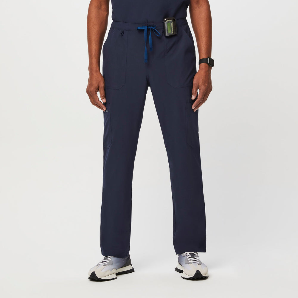 men's Navy Cairo™ FREEx™ Lined - Tall Cargo Scrub Pants