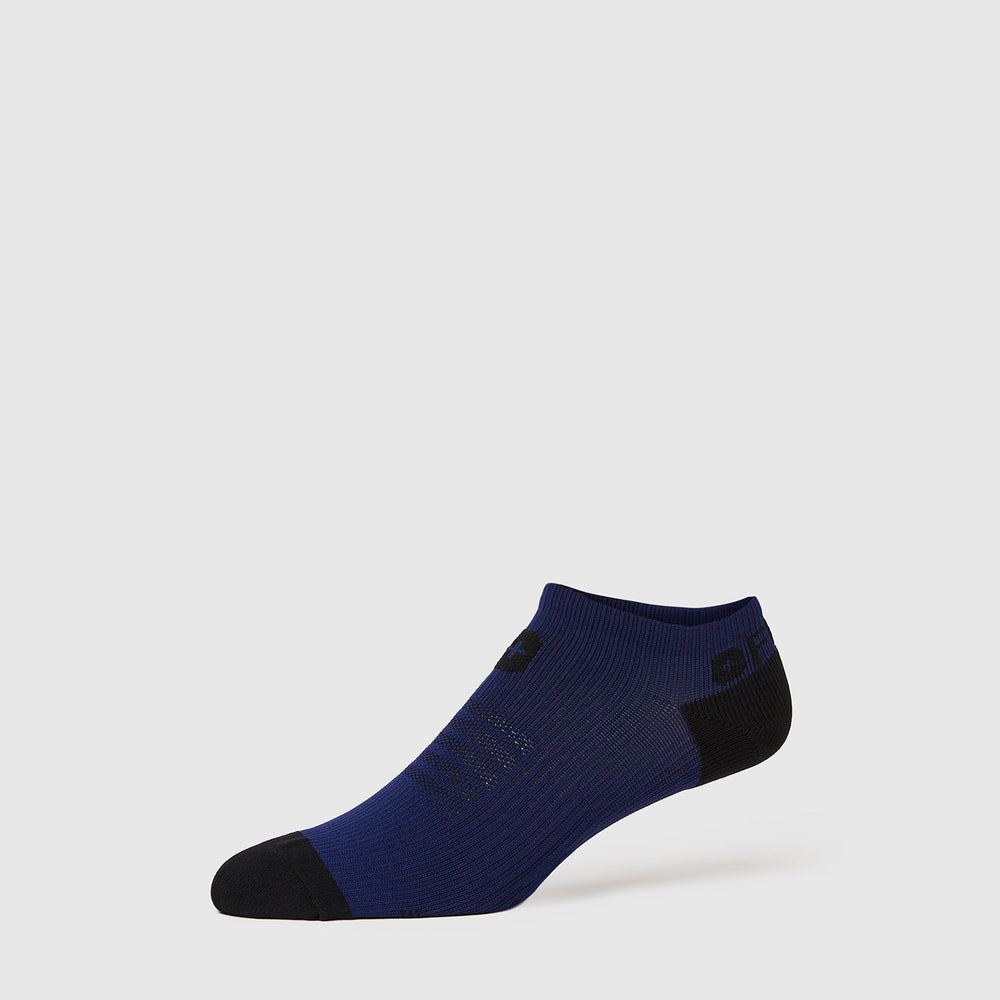 Women's Navy Solid Ankle Socks