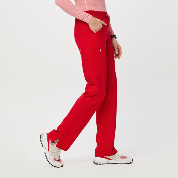 women's Pop Red Kade™- Petite Cargo Scrub Pants