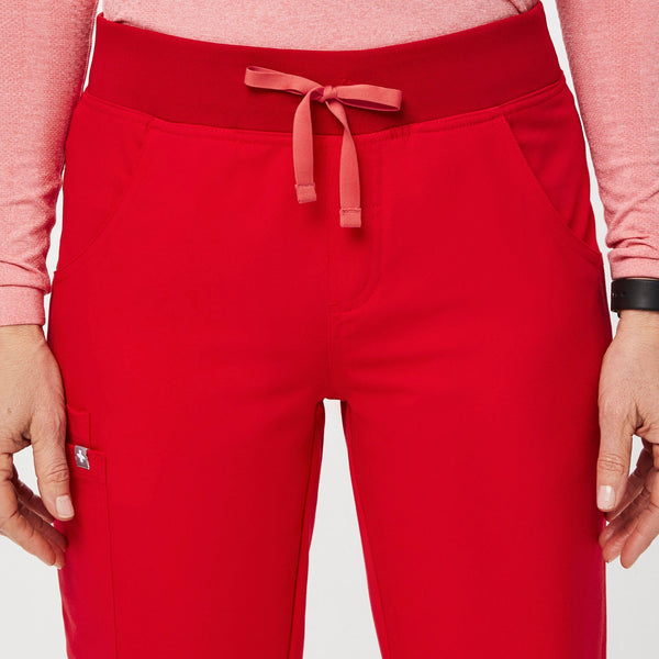 women's Pop Red Kade™- Petite Cargo Scrub Pants