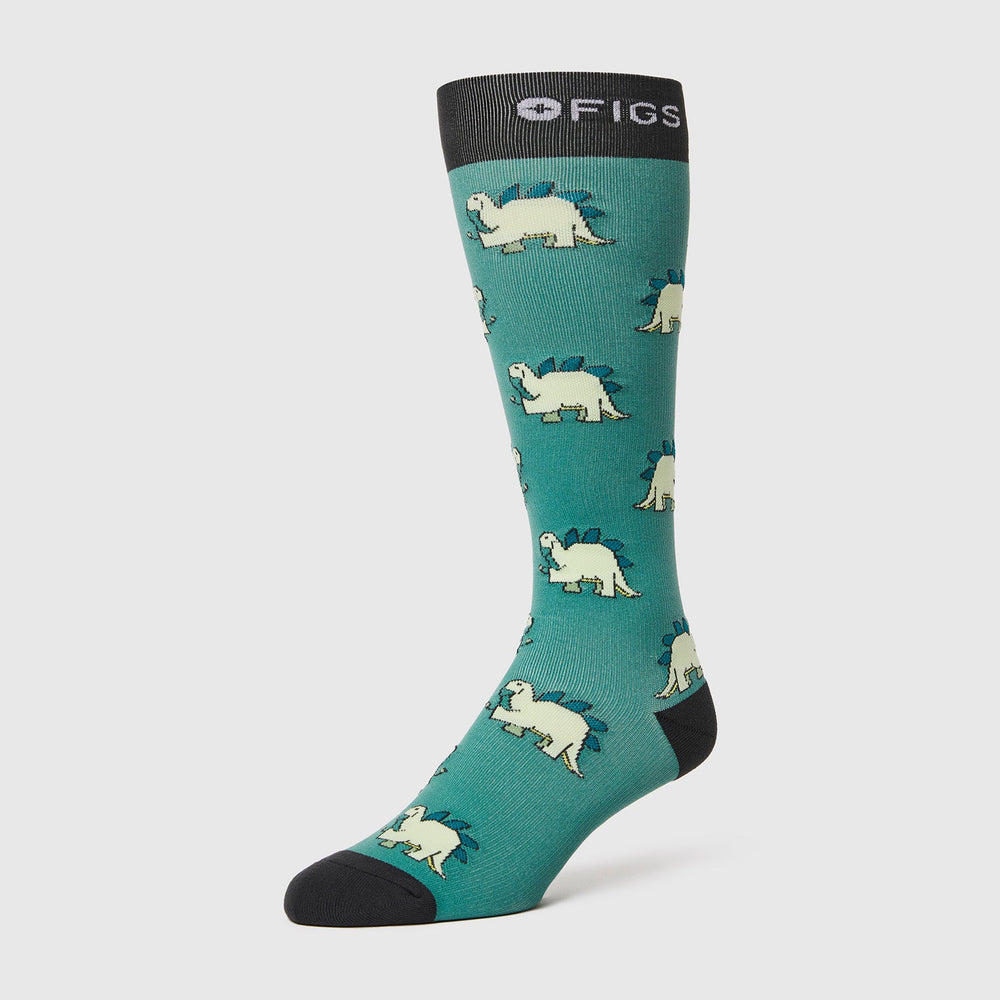 men's Eucalyptus Stethosaurus - Compression Socks