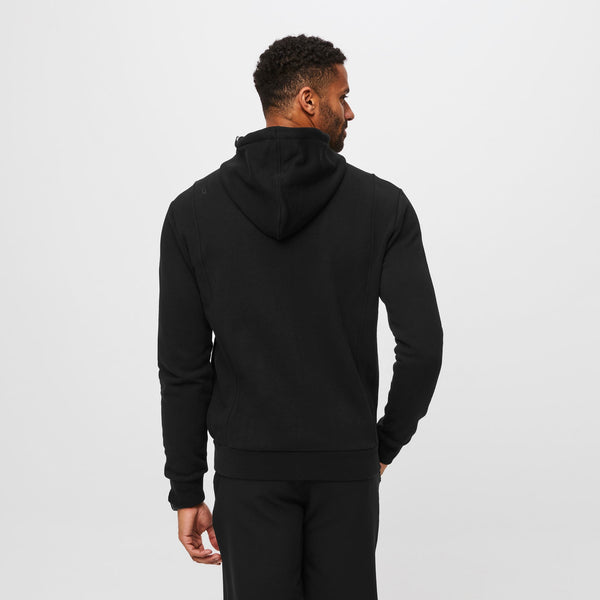 Men's Black Essential Hoodie