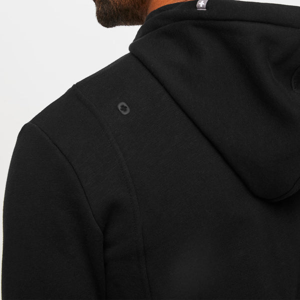 Men's Black Essential Hoodie