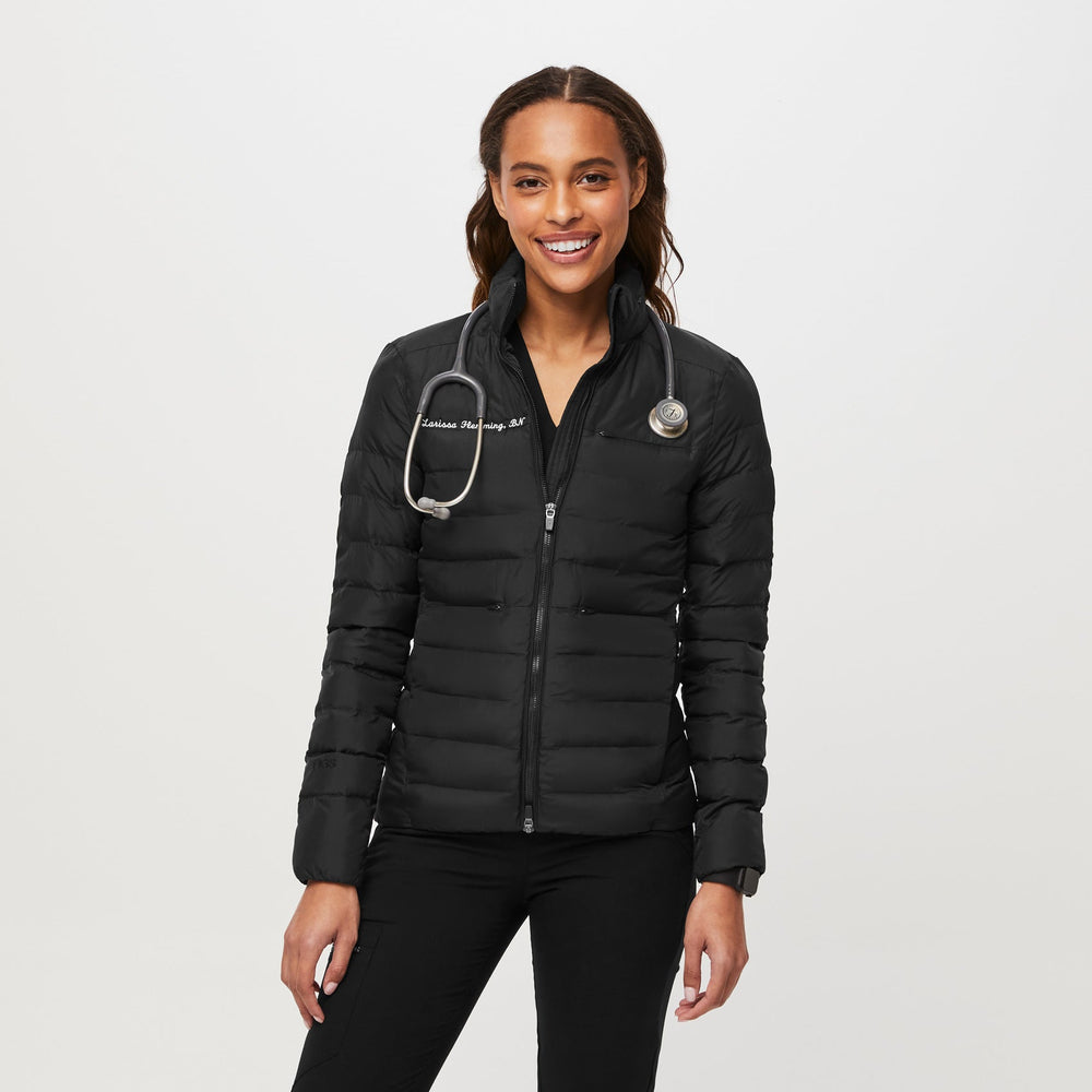 women's Black On-Shift™ Packable - Puffer Jacket