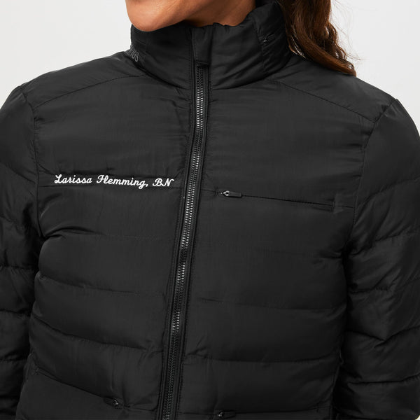 women's Black On-Shift™ Packable - Puffer Jacket