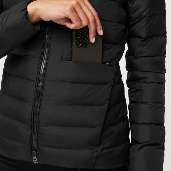 women's Black On-Shift™ Packable - Puffer Jacket