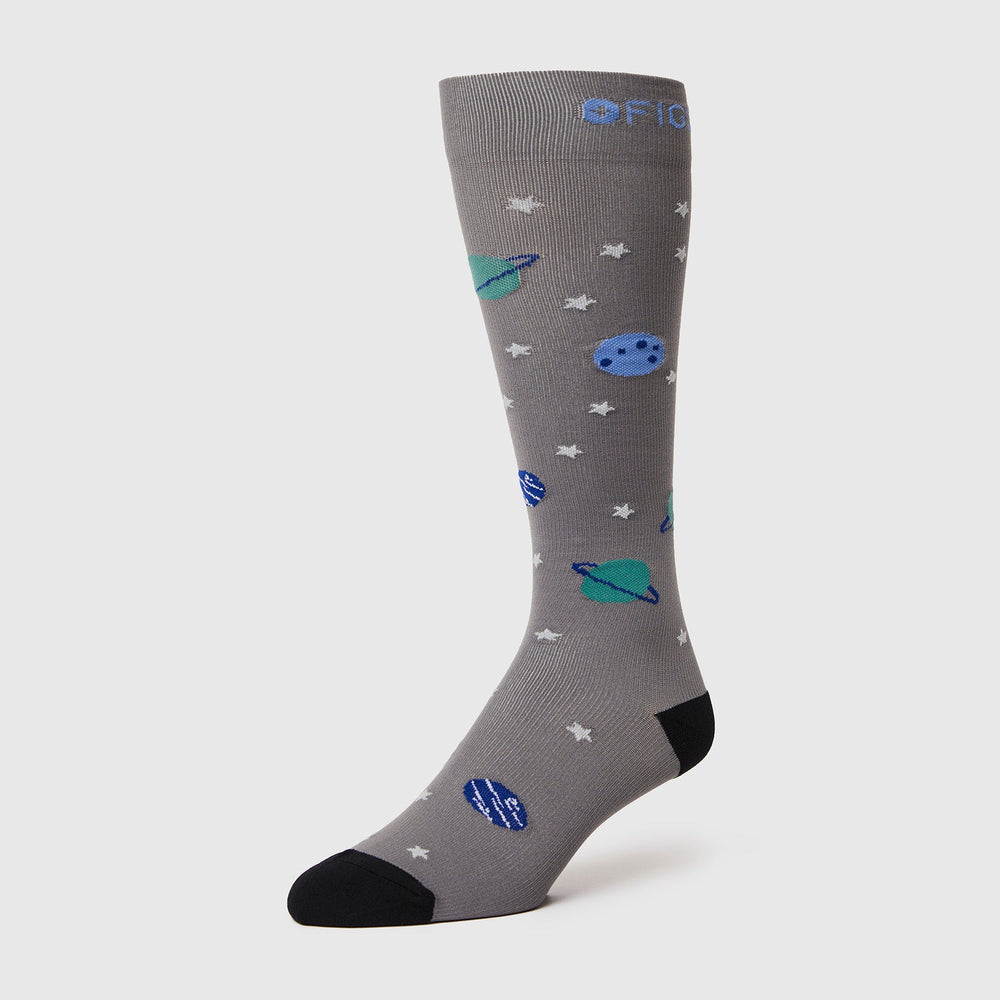 men's Graphite Night Shift - Compression Socks