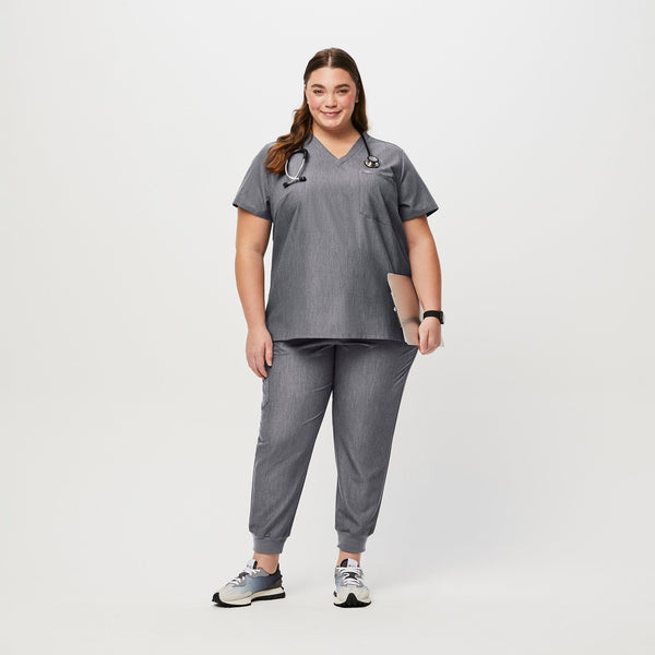 women's Graphite Catarina™- One-Pocket Scrub Top (3XL - 6XL)