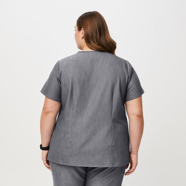 women's Graphite Catarina™- One-Pocket Scrub Top (3XL - 6XL)