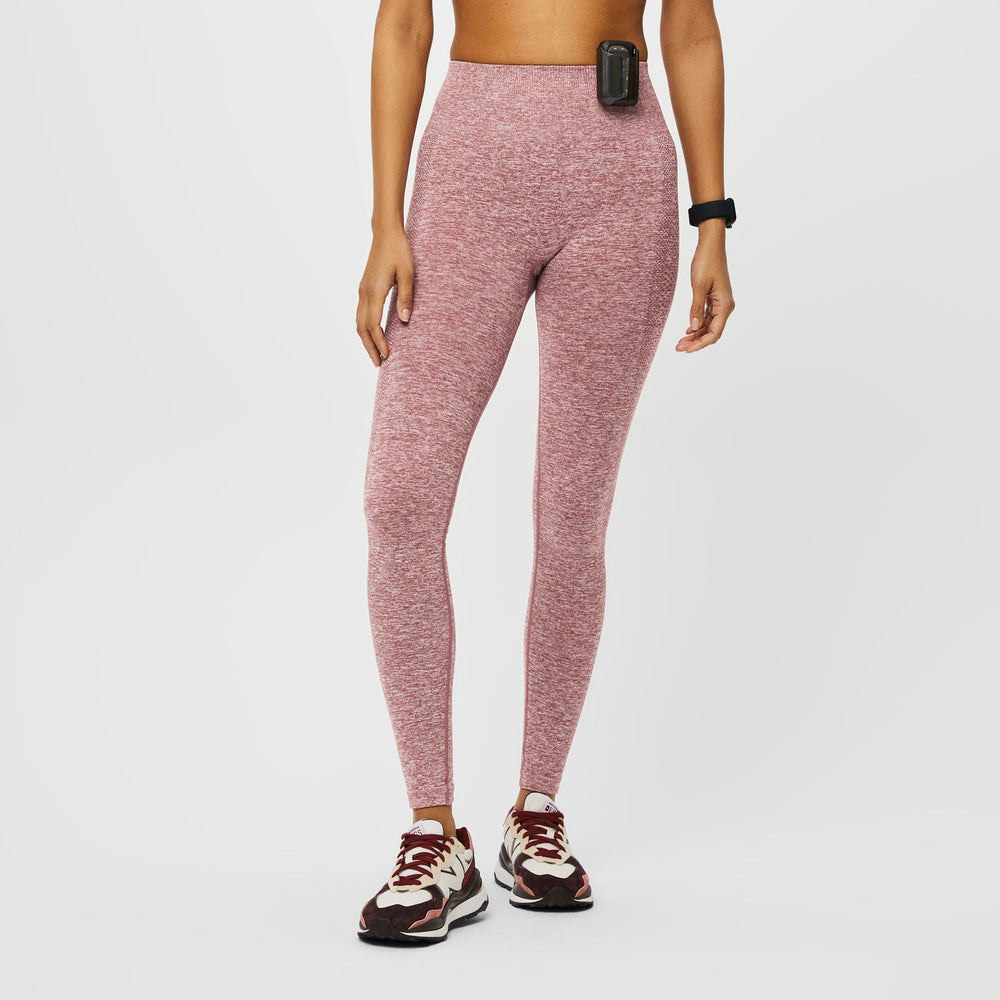 women's Mauve Salta Seamless Legging