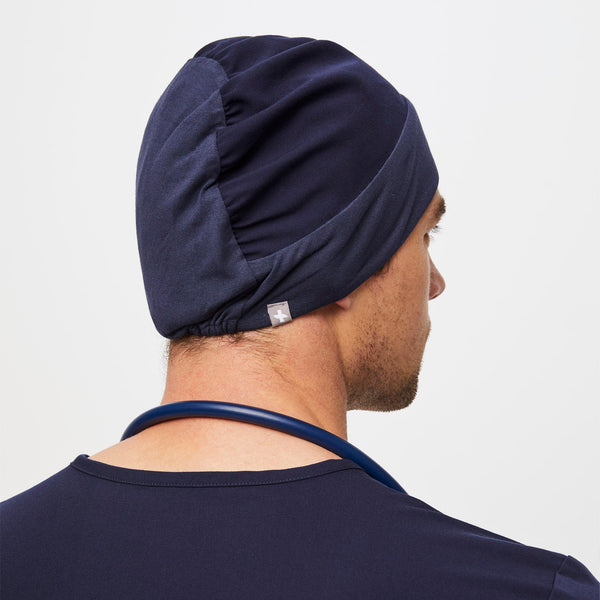 Navy Modern - Expandable Scrub Cap